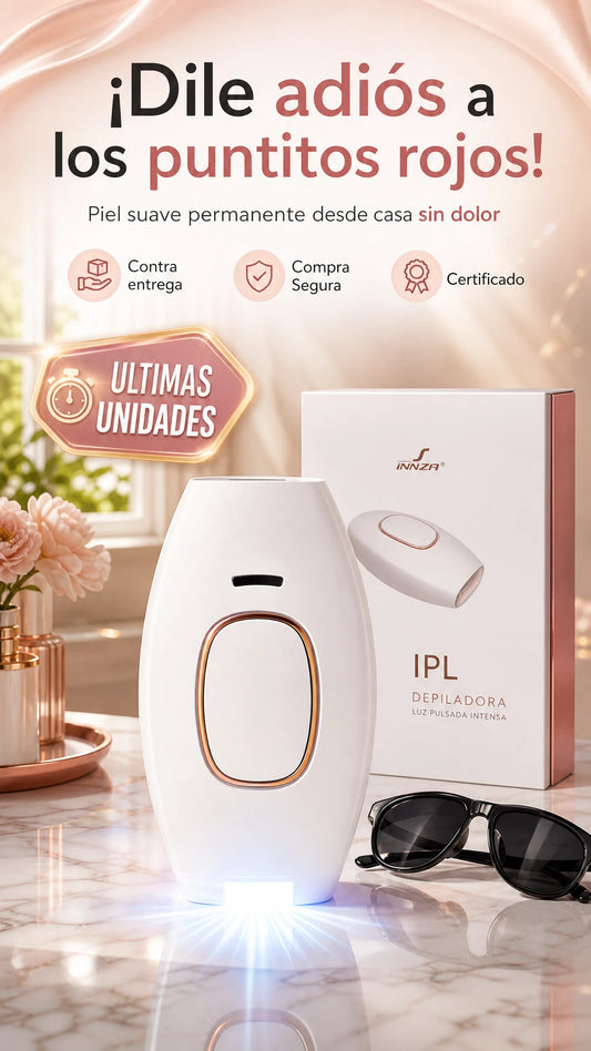 Depiladora IPL Portátil para Eliminación de Vello Permanente
